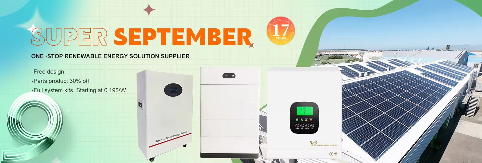 Batería de almacenamiento solar