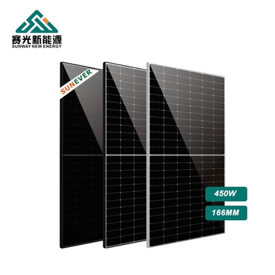 166mm paneles solares fotovoltaicos 440w 460w 450w con marco de 35mm