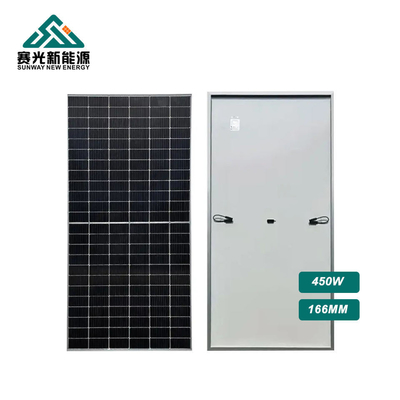 166mm paneles solares fotovoltaicos 440w 460w 450w con marco de 35mm
