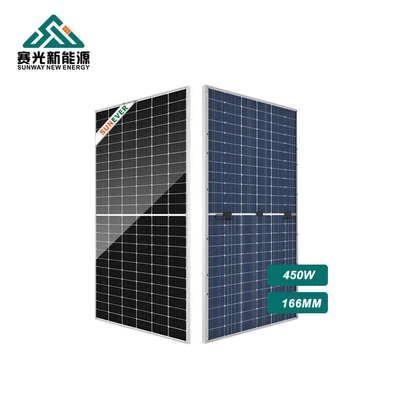 166mm paneles solares fotovoltaicos 440w 460w 450w con marco de 35mm