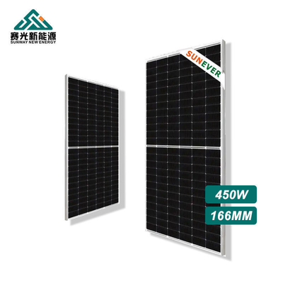 166mm paneles solares fotovoltaicos 440w 460w 450w con marco de 35mm