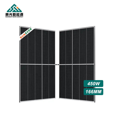 166mm paneles solares fotovoltaicos 440w 460w 450w con marco de 35mm