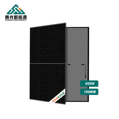 166mm paneles solares fotovoltaicos 440w 460w 450w con marco de 35mm