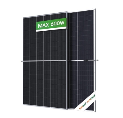 620Watt paneles solares fotovoltaicos Inmetro Certificado de media célula Perc 210mm para uso residencial