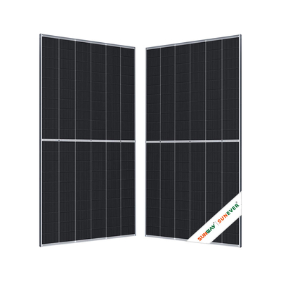 620Watt paneles solares fotovoltaicos Inmetro Certificado de media célula Perc 210mm para uso residencial