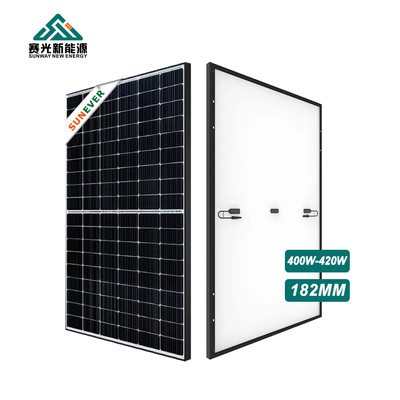 Paneles solares fotovoltaicos de vidrio de bajo hierro 440w Células solares Panel de energía solar por encargo