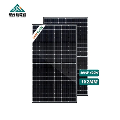 400w 410w paneles solares fotovoltaicos con imp 12.7-13.2A y bajo vidrio de hierro