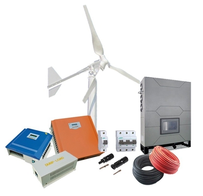 Energía eólica solar de 3 fases de 10kw para el hogar Sistema de energía eólica de 10kw en red para la certificación CE
