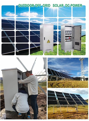 Control MPPT Sistema eléctrico solar Sistema de paneles solares con batería de iones de litio