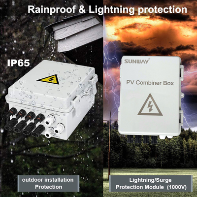 4 Cajas de combinación impermeables de cuerdas para el sistema solar