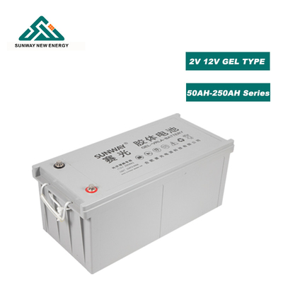 OEM/ODM Acceptable Batería de gel sellado de 12 V para el sistema de energía solar 150ah 200ah 250ah