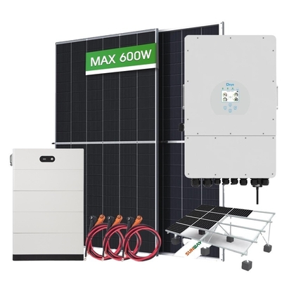 Sistema de energía solar híbrido monocristalino de silicio fotovoltaico
