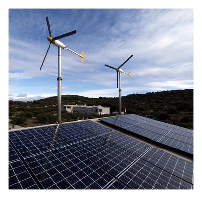 Sistema de energía eólica de 3kw 5kw 10kw con batería Lifepo4