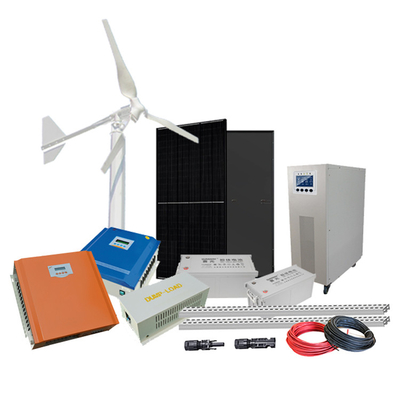 Sistema de generación de energía eólica de 3kw 5kw 10kw fuera de la red con frecuencia de salida de 50HZ