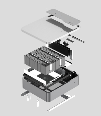 Sistema de almacenamiento de energía solar modular y acumulable Batería de 10-20 kWh Rango de potencia de salida