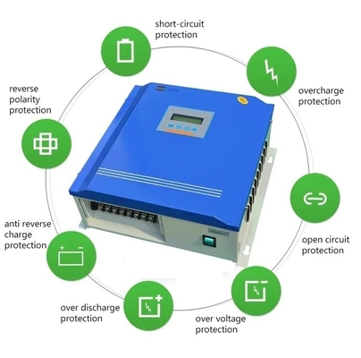 MPPT 400w Controlador de carga del sistema solar Controlador de carga de la turbina eólica 24v