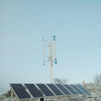 Sistema híbrido de generación de energía eólica de 3 kW / 5 kW / 10 kW con palas de fibra de vidrio reforzada