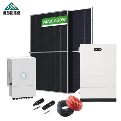 Proyecto de diseño de sistemas de energía solar para el hogar con controlador híbrido todo en uno MPPT
