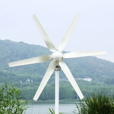 5KW/10Kw Casa personal Turbina eólica reforzada con hoja de fibra de vidrio