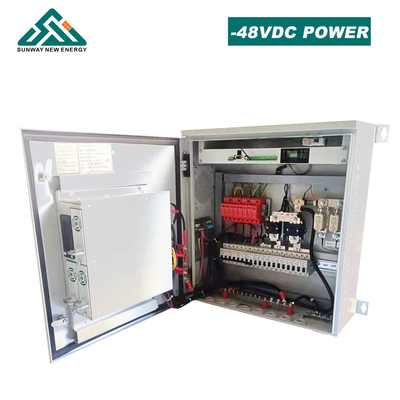 Sistema de energía solar híbrida de 48VDC para estación base de telecomunicaciones de 8 kW