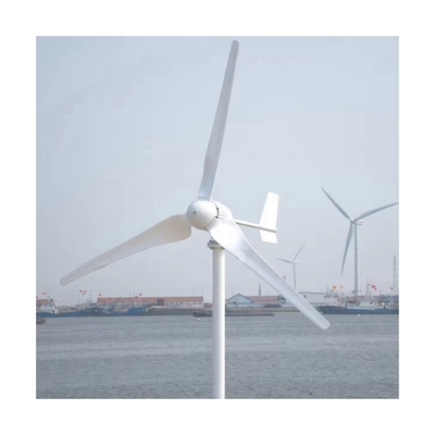 Sistema de generación de viento casero de 48V/96V/120V/220V/380V 10kw de 3 fases