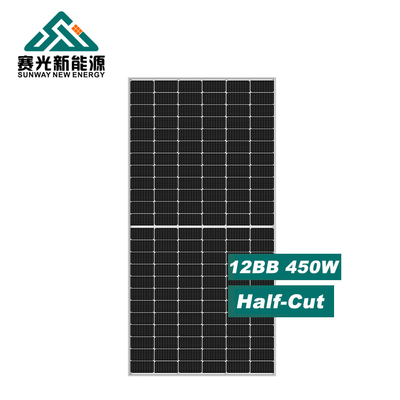 Sistema solar eléctrico fotovoltaico de 30 kW Sistemas de generadores solares para el hogar Montaje en tierra