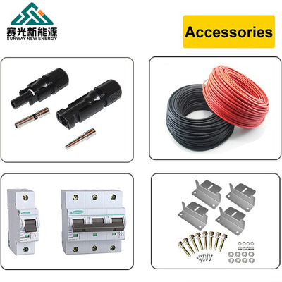MPPT Controlador 5kw 6kw 8kw 10kw Sistema de energía solar híbrida para el hogar Batería Power House