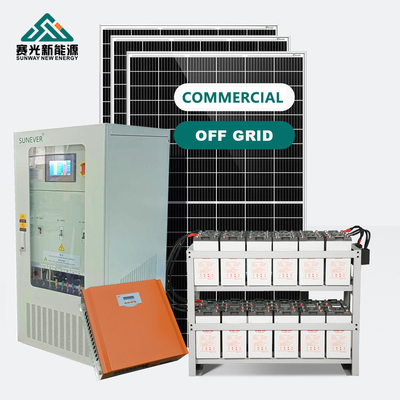Completa el kit de energía solar de 3 fases fuera de la red