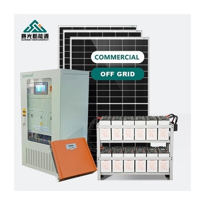 Sistema solar híbrido fuera de la red de diseño moderno LiFePO4 para el hogar montado en el bastidor