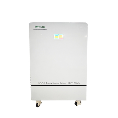 10.24 kWh-30 kwh Batería de almacenamiento solar de iones de litio Rango de potencia de salida para conexión a la red