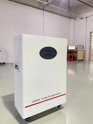 10.24 kWh-30 kwh Batería de almacenamiento solar de iones de litio Rango de potencia de salida para conexión a la red