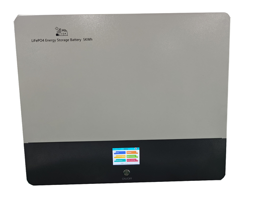 Fuera de la red eléctrica de la red eléctrica híbrida de energía solar Batería de almacenamiento 10-20 KWh Rango de potencia de salida