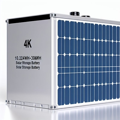 Fuente de energía del panel solar 10.24 kWh-30 kWh Batería de almacenamiento solar para soluciones de energía sostenible