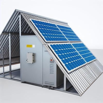 Guía de instalación del techo inclinado Sistema solar de energía renovable con soporte técnico completo