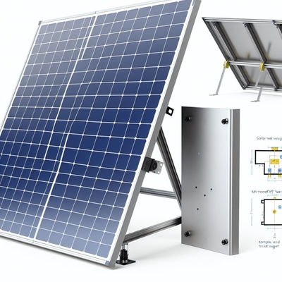 Peso del panel 18 kg Sistema de energía solar con sistema de montaje STD con techo inclinado y soporte técnico completo