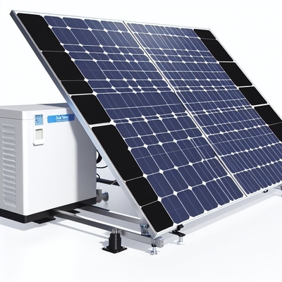 Peso del panel 18 kg Sistema de energía solar con sistema de montaje STD con techo inclinado y soporte técnico completo