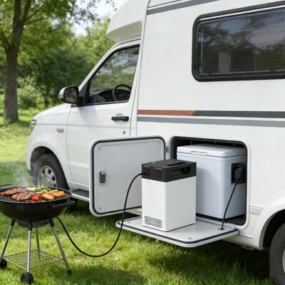 Sistema de energía solar intuitivo-Monitor 500W 1004.8Wh – ESS habilitado para MPPT con visualización SOC en tiempo real y diseño ligero