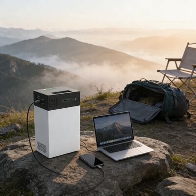 Sistema de energía solar de voltaje global de 500W 1004,8Wh ESS portátil