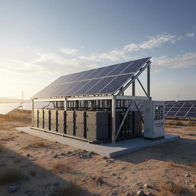 Fuente de alimentación de panel solar Almacenamiento de energía solar Modo de instalación Sistema de gestión de energía para proyectos solares a gran escala