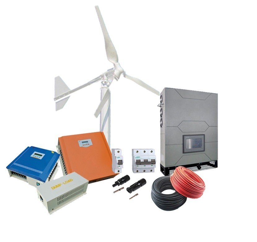 Generador eólico de tres fases de 10 kW con certificación CE para sistemas de generación de energía eólica en red