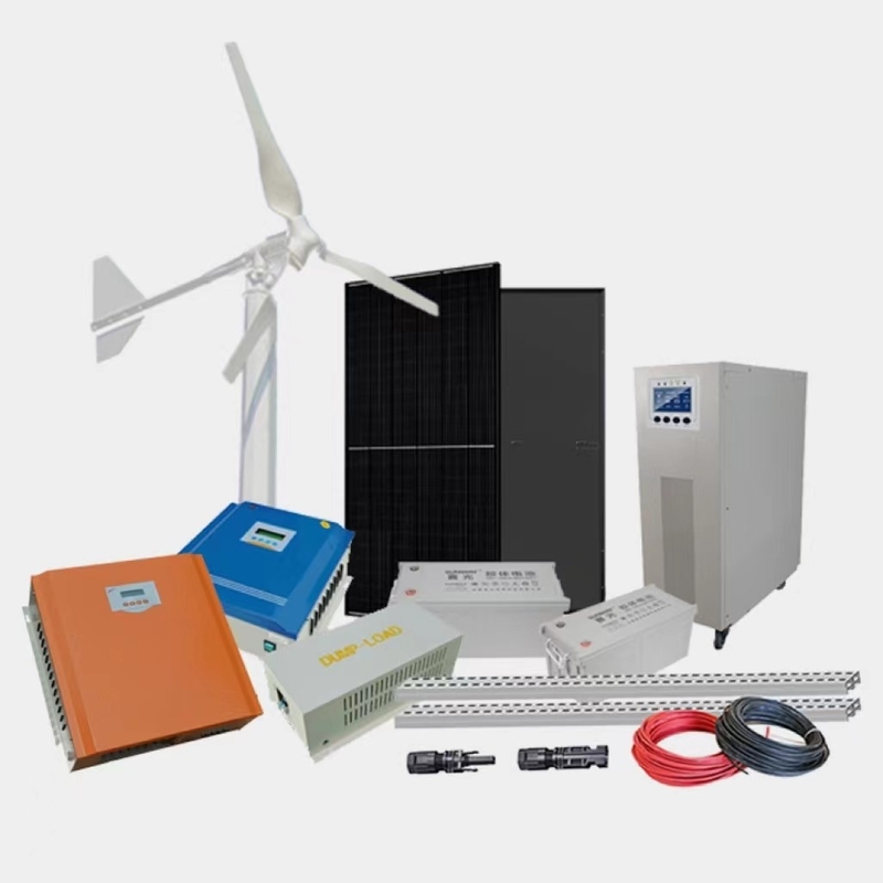 Generador de energía eólica de 10 kW fuera de la red Sistema híbrido de generación de energía eólica para zonas remotas