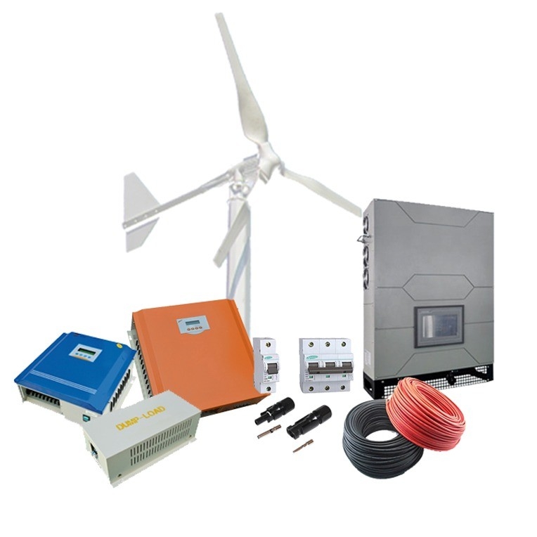 Generador de energía eólica de 3 fases de salida de 10 kW para sistema de energía eólica solar híbrida fuera de la red