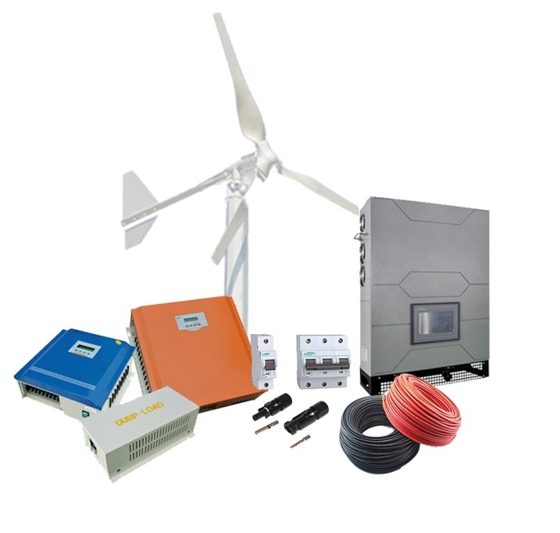 Controlador eólico solar híbrido La clave para el sistema de generación de energía eólica de 5 kW / 10 kW fuera de la red