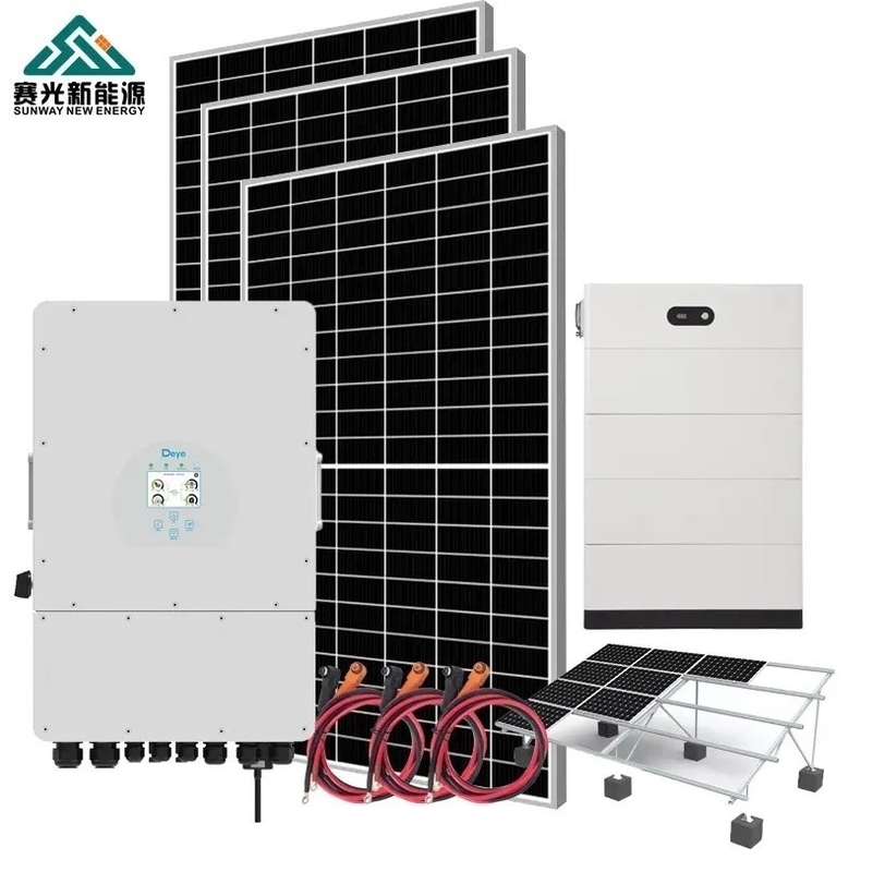 48Vdc / 51.2Vdc Voltado de salida 100kw Sistema de energía solar para instalaciones residenciales
