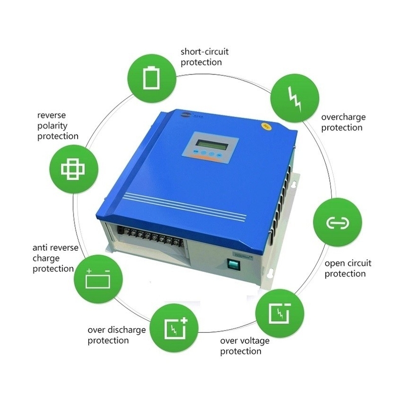 2kw 3kw controlador solar y eólico certificado CE 24v/48v/96v 24 horas de trabajo