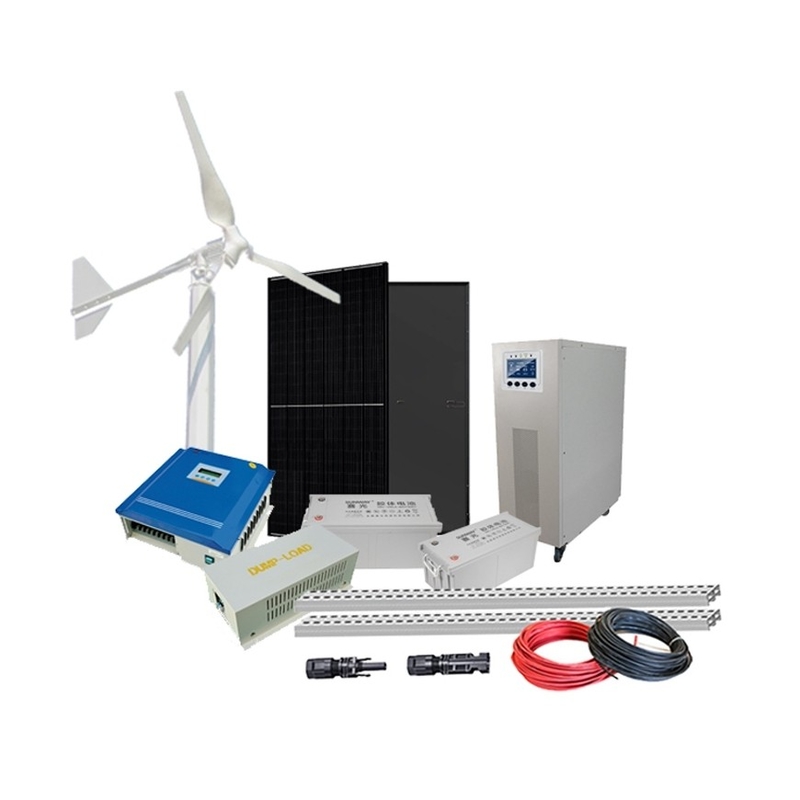 Sistema de energía eólica de tipo batería de plomo-ácido 5kw 10kw 48V/96V/120V/220/380V