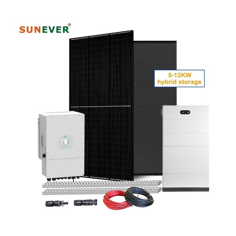 Modo de red Sistema de energía solar para el hogar para una instalación fácil y un servicio de instalación gratuito