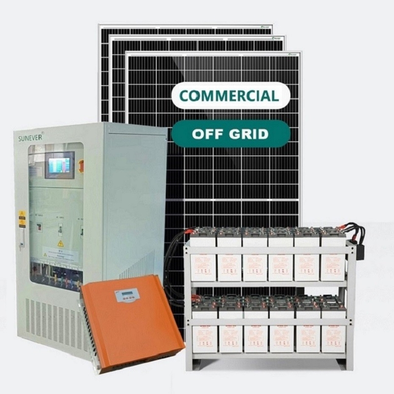 Sistema de energía solar con 10-20 KWh de alcance de potencia de salida todo en uno