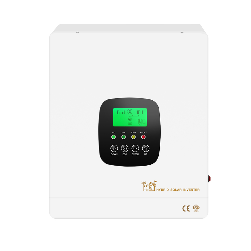 Potente inversor solar con interfaz de usuario LCD de enfriamiento por aire inteligente e inversor de ondas de purésina