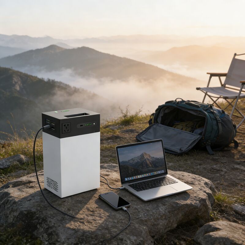 Sistema de energía solar de voltaje global de 500W 1004,8Wh ESS portátil